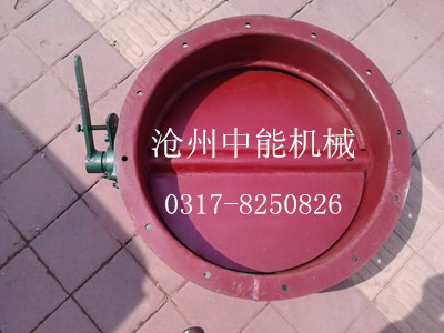 圓形手動通風蝶閥 圓形手動通風蝶閥